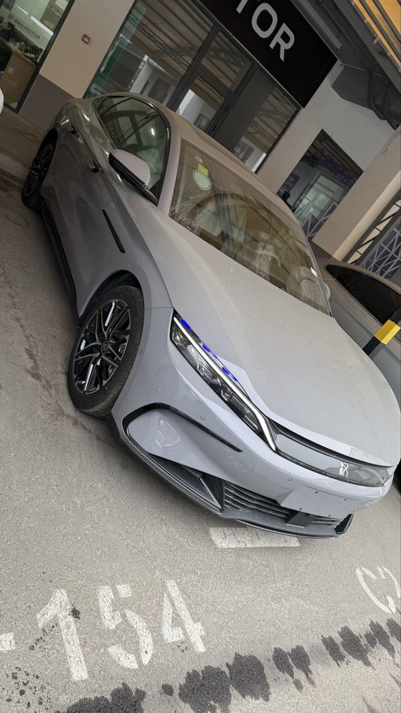 Natarusga tayor BYD HAN 605 zapas hod 2025 Restayling
