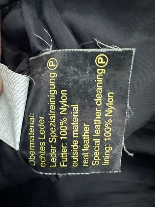 Pantaloni de piele Moto 42