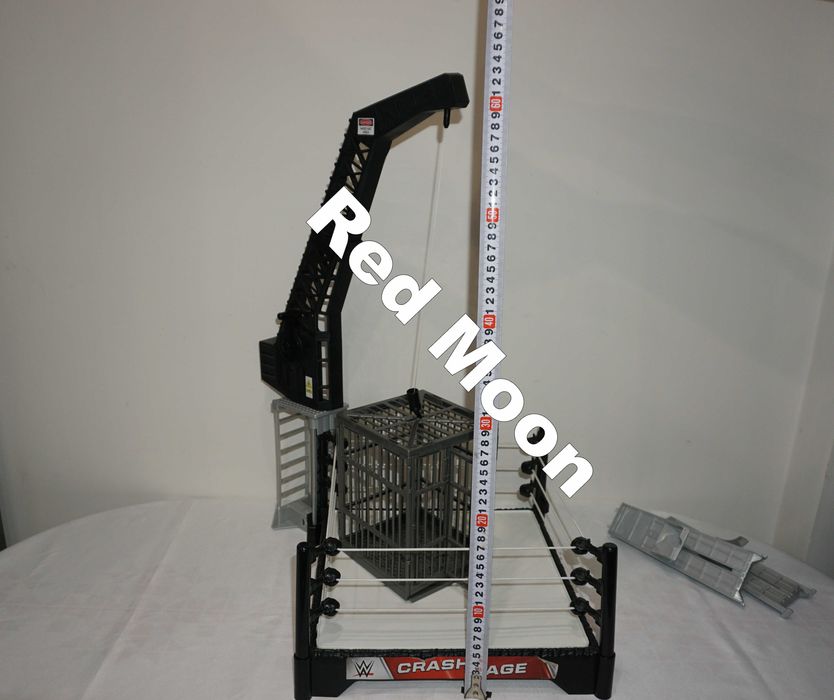 Кеч Ринг с Клетка WWE Crash Cage Wrestling Ring Playset Seat Launchers