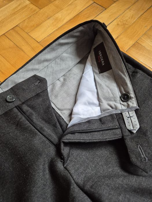 Pantaloni lux Verdera Luxury, 100% Lână Virgină, Bărbați - 50 Drop 6