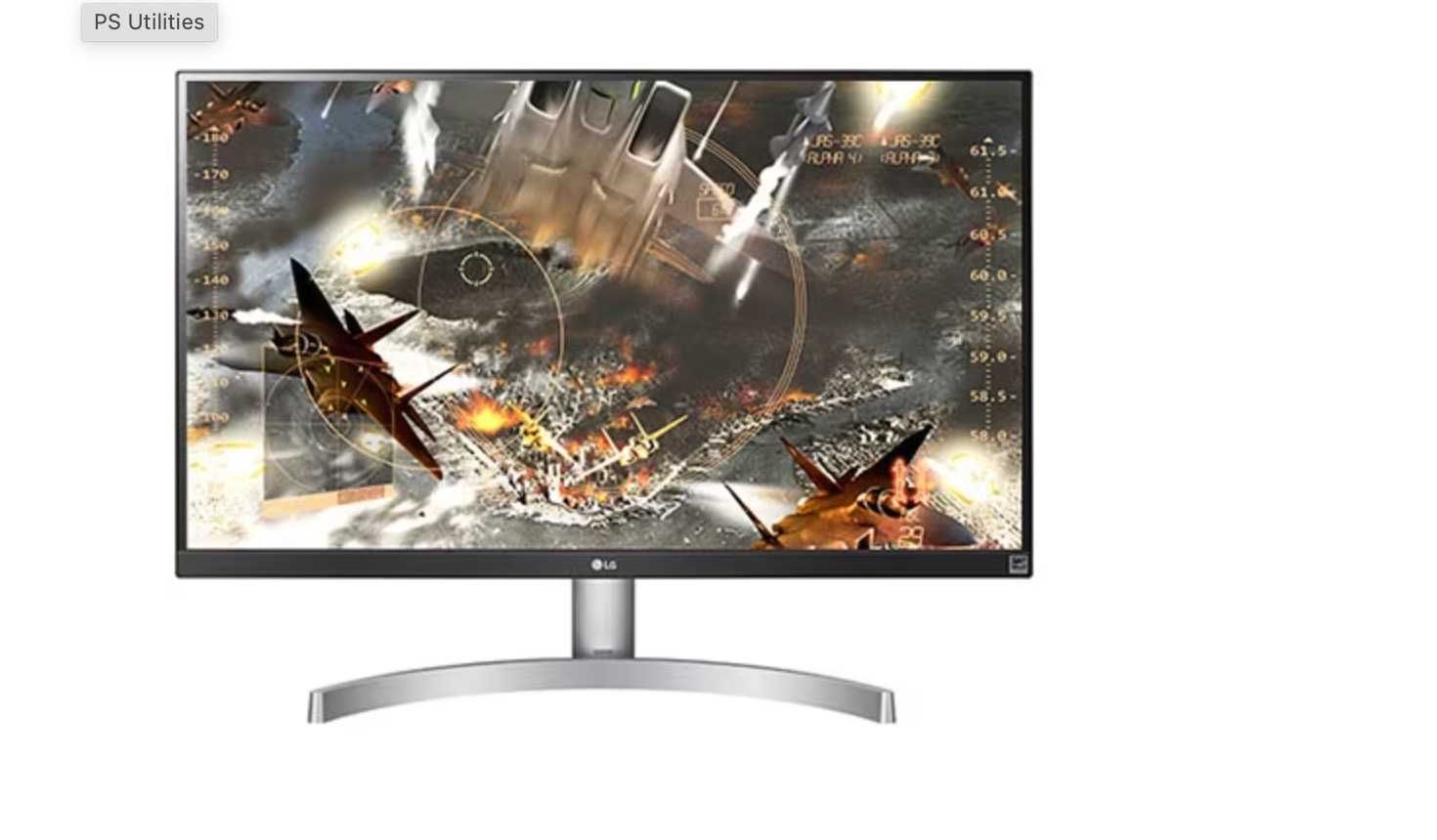 Monitor LED LG 27UK600-W, 27 inch, 4K UHD IPS Argintiu-Alb - Impecabil