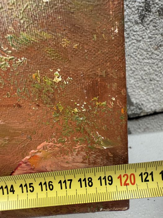 ГОЛЯМА Картина с маслени бои, 120*60 ФРЕНСКИ ВНОС