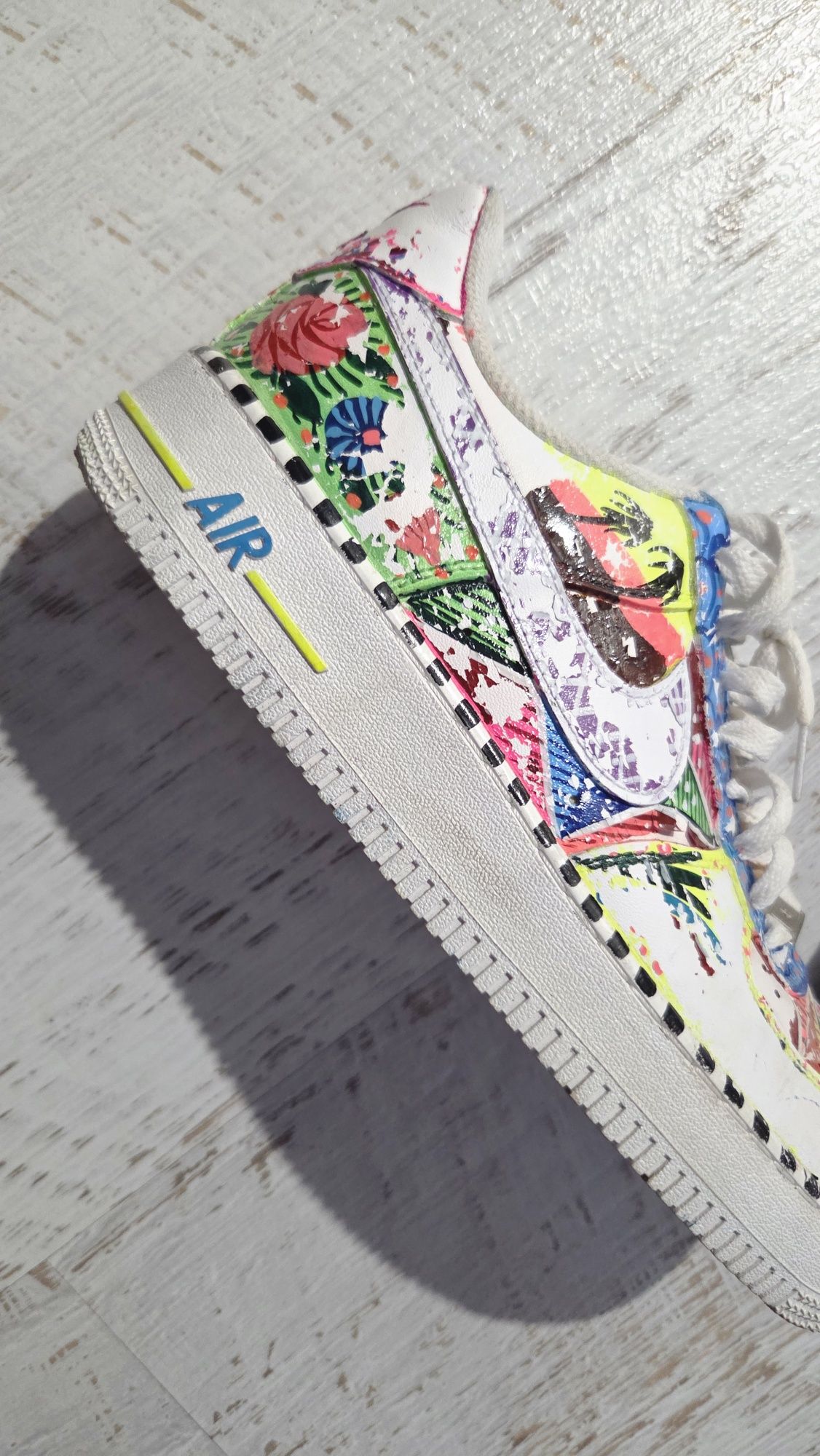 nike air force ръчно рисувани