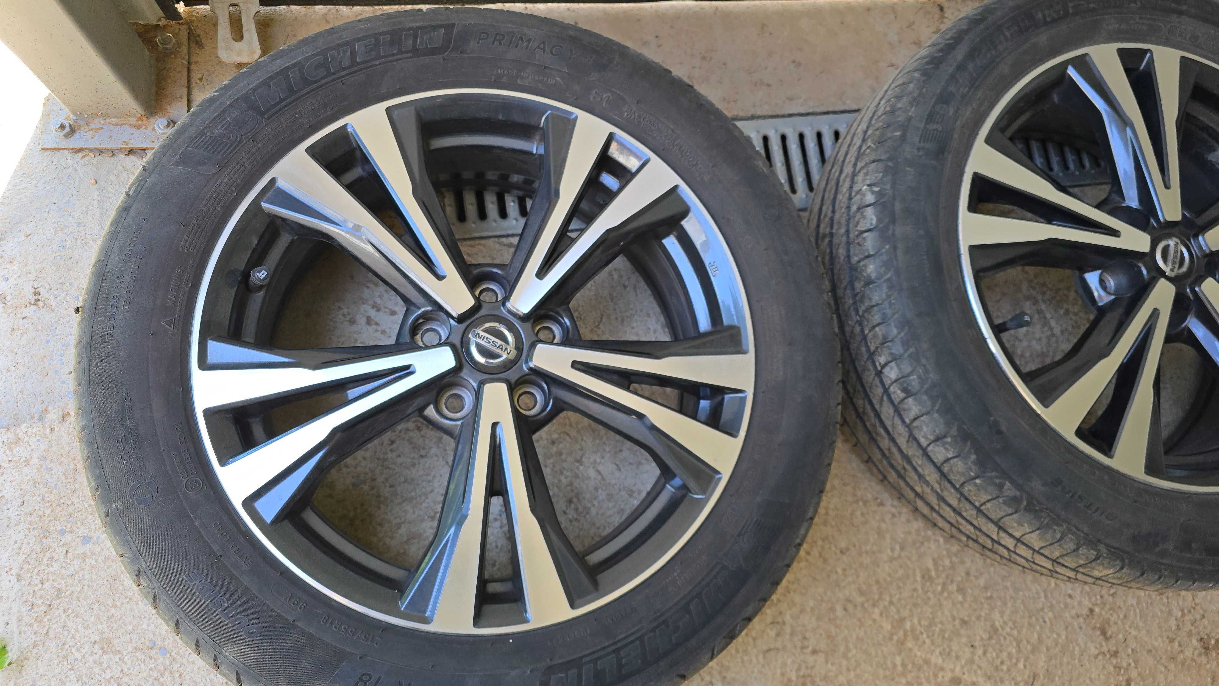 Nissan Qashqai, Джанти 18 с летни гуми Michelin Primacy 4 215/55