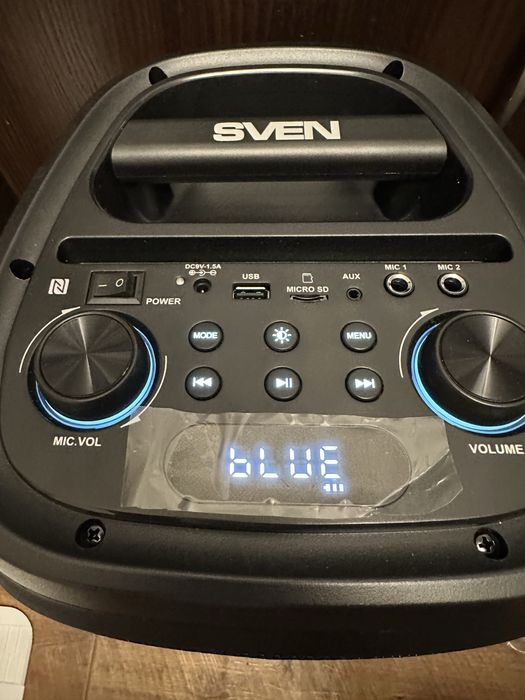 Портативная колонка SVEN PS-800 черный