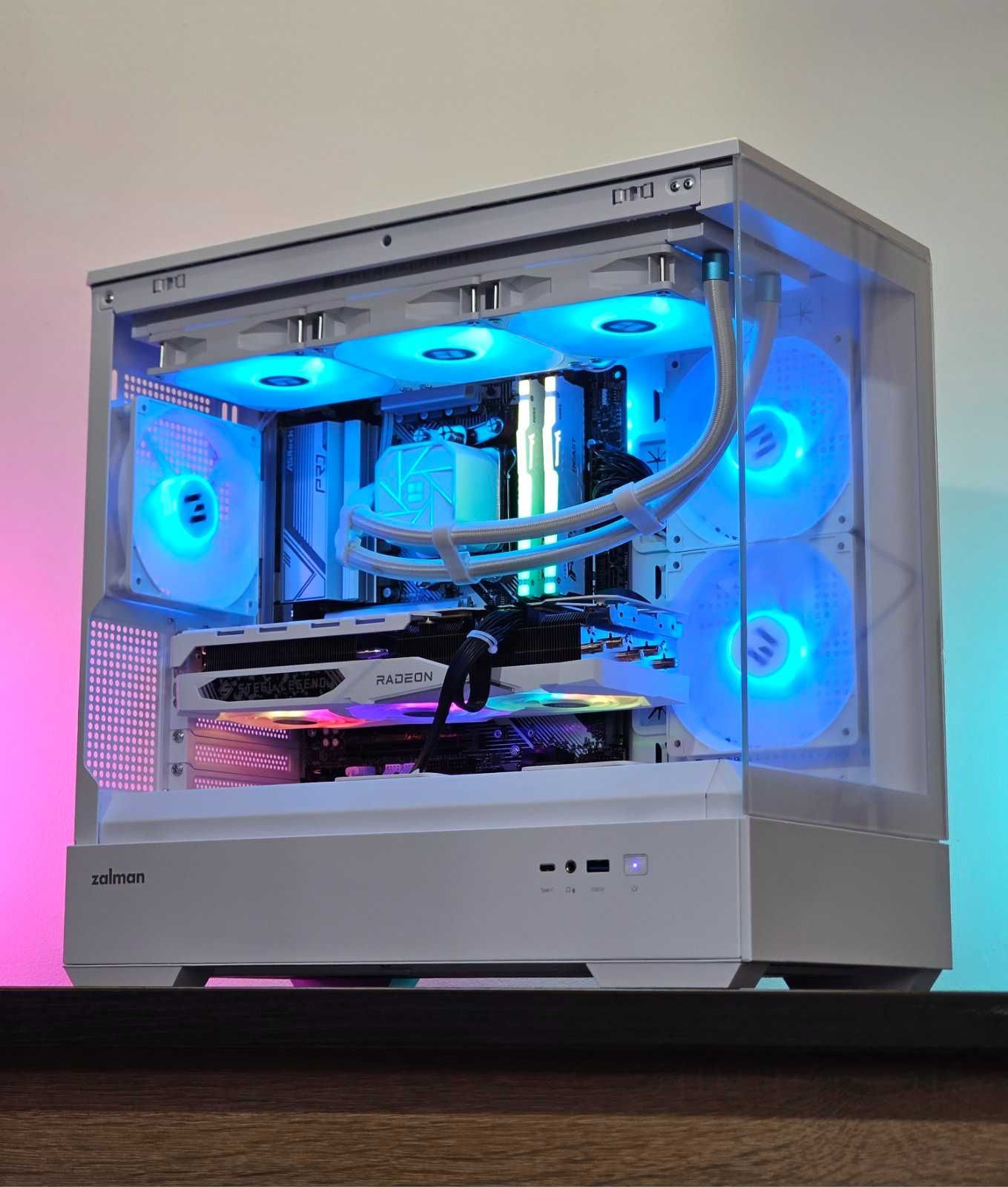 RX 7800XT 16GB/Ryzen 7-7700/RAM 32GB/SSD 1TB/Водно/Чисто Нов+Гаранция