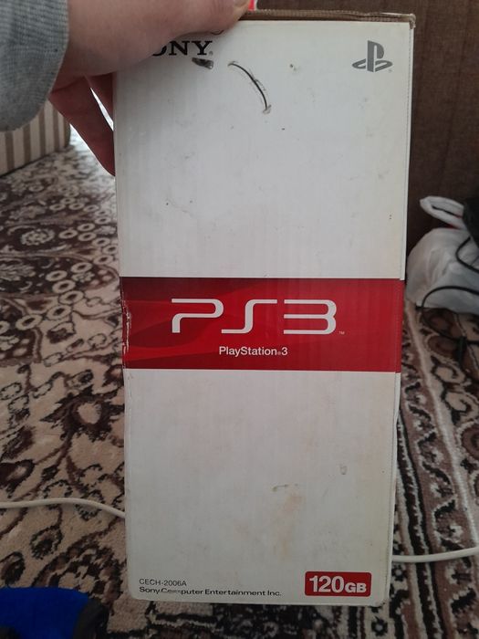 PS3 slim ideal tiniq 2 original djoystik bor karobka dakumenti bor.