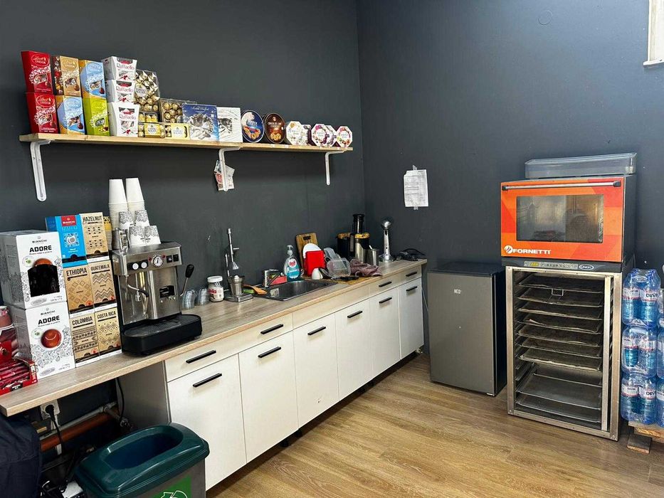 Продава се самоиздържащ се бизнес за форнетти, алкохол, цигари и кафе