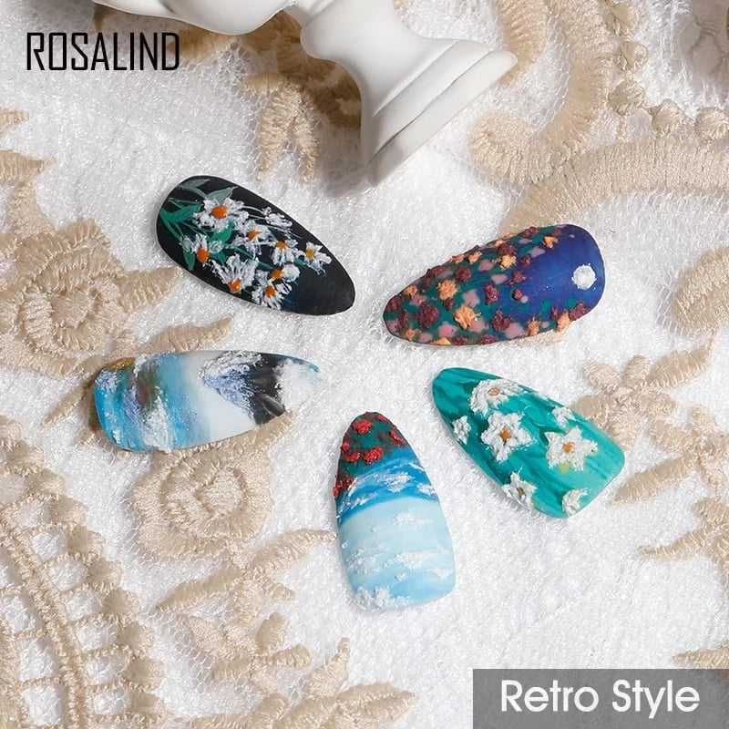 Uv & Led Rosalind Gypsum Gel / гипс релефен гел за декорация