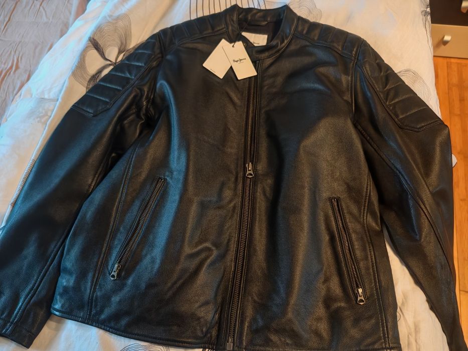 Кожено яке на Pepe Jeans