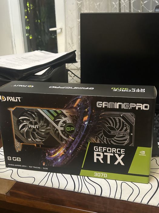 Видеокарта RTX 3070 Palit Gamingpro OC