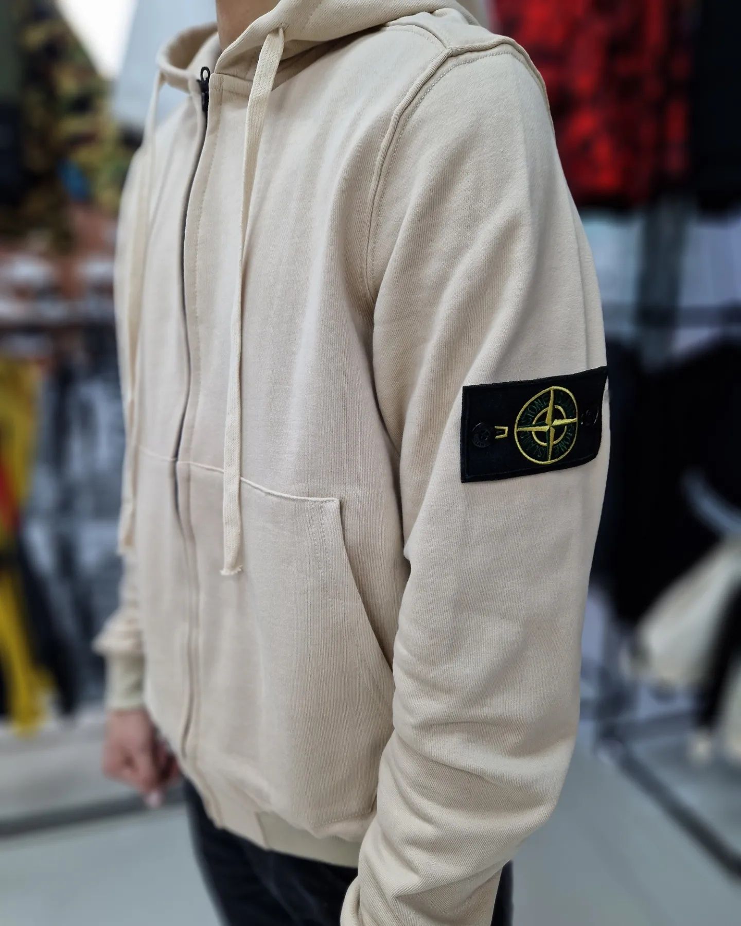 Zip hoodie Stone Island зипка толстовка на замке стоник олимпийка