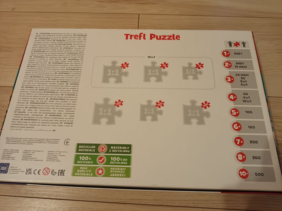 Puzzle / castel de construit