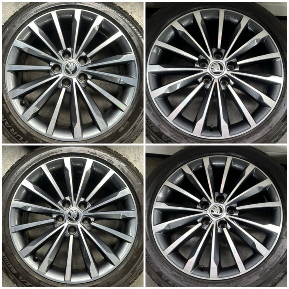 Jante 18 ORIGINALE Skoda Karoq Vara 215/50/18 Vw T Roc Kodiaq Octavia