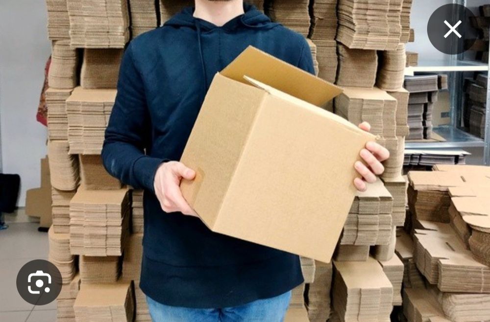 Картонные коробки для переезда и упаковки