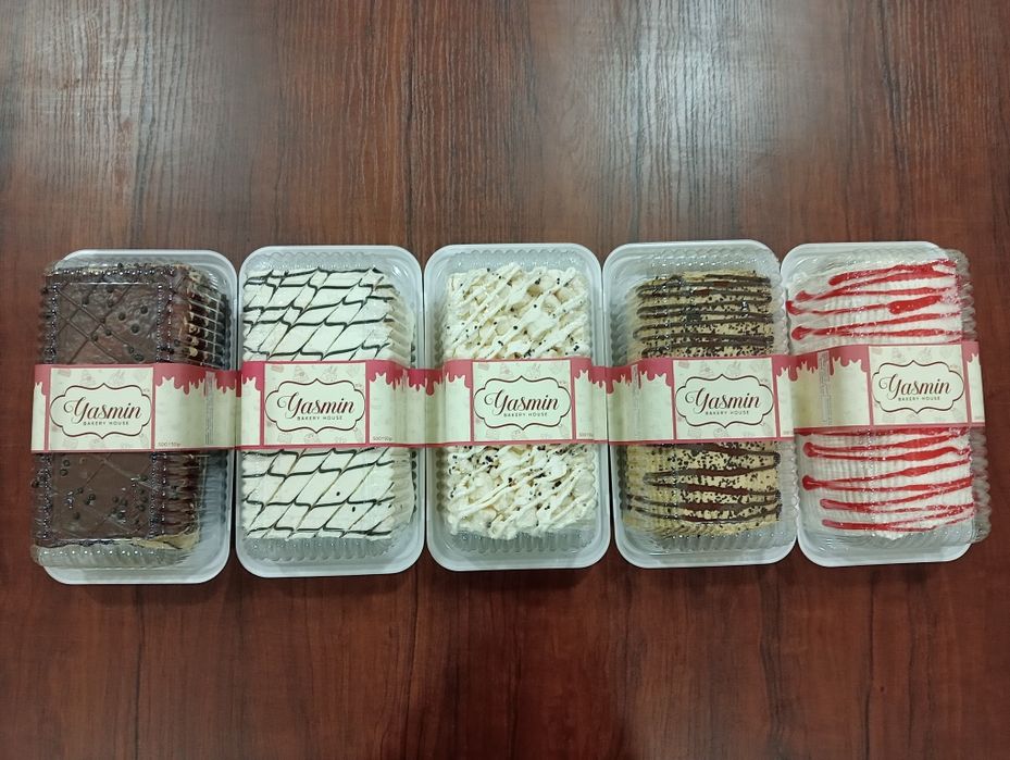 ширинликлар контейнер идишида