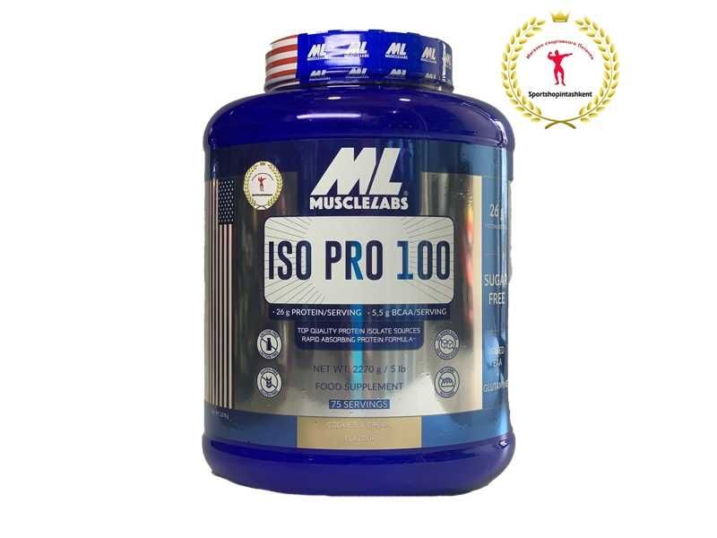 Американский изолят протеина -ISO PRO от Muscle Labs