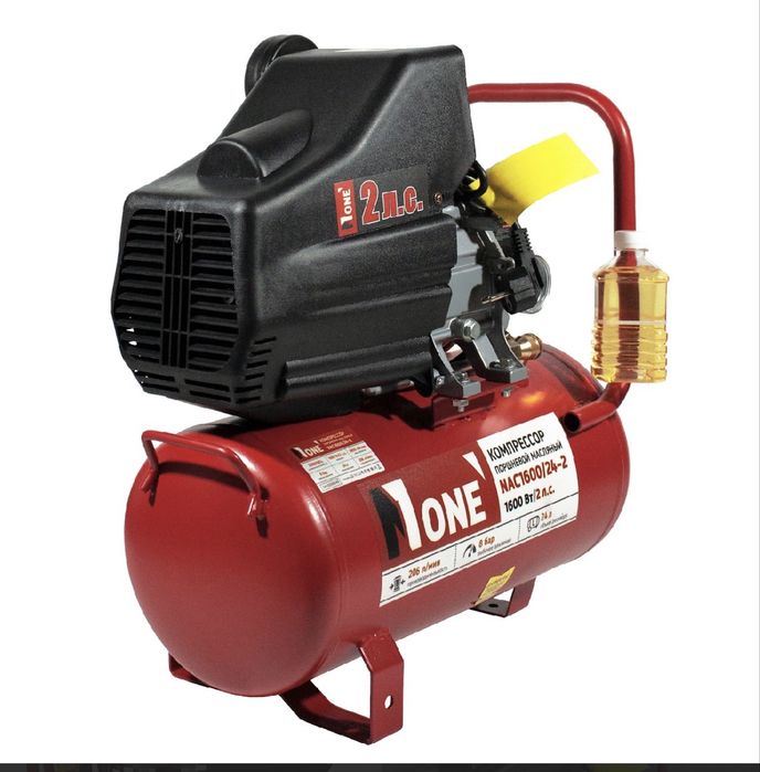 КОМПРЕССОР | Компрессор поршневой масляный NUMBER ONE NAC1600/24-2