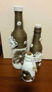 Sticle decorative cu sfoara