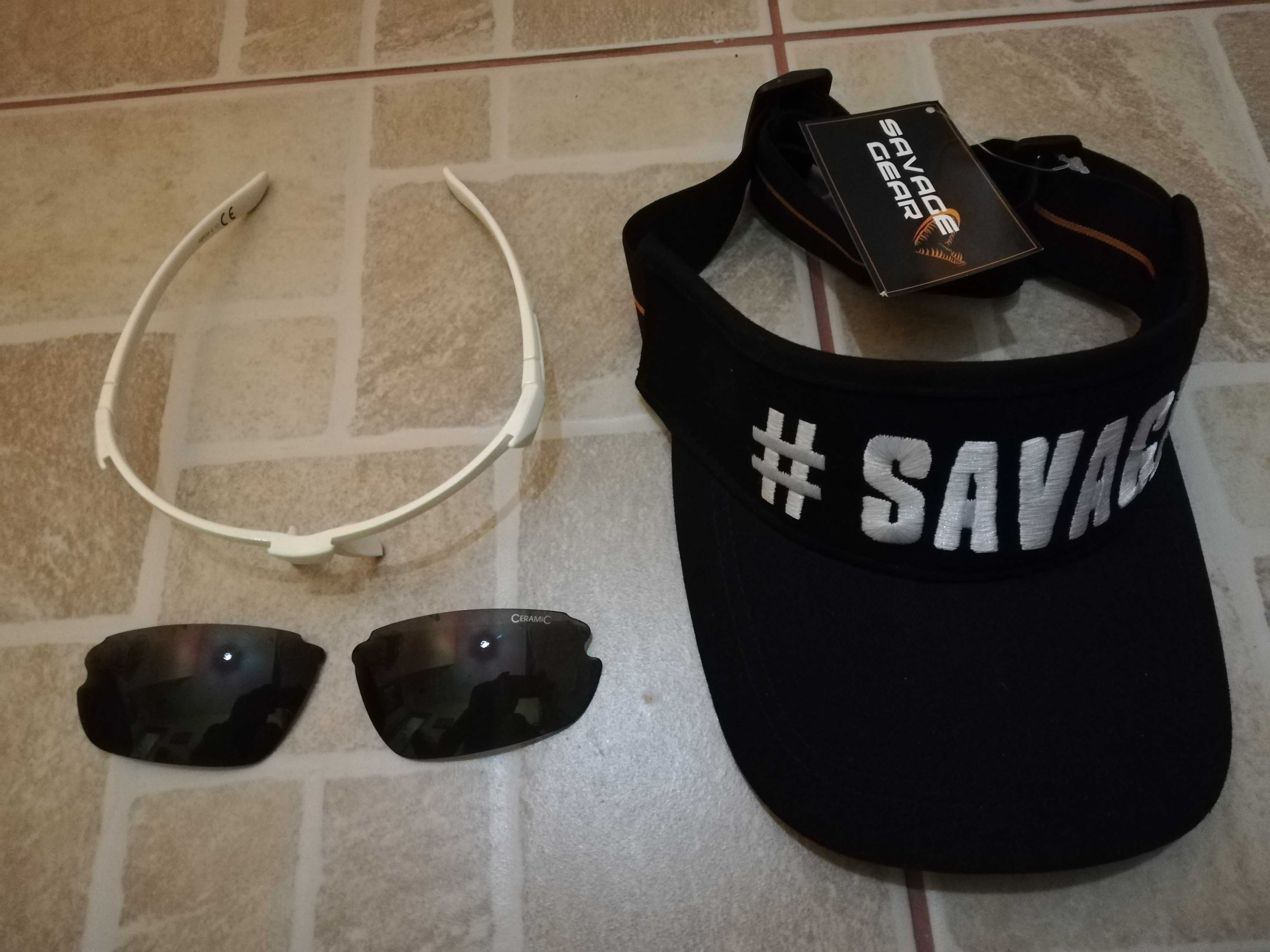 Очила Alpina Ceramic и шапка Savage gear(нова)