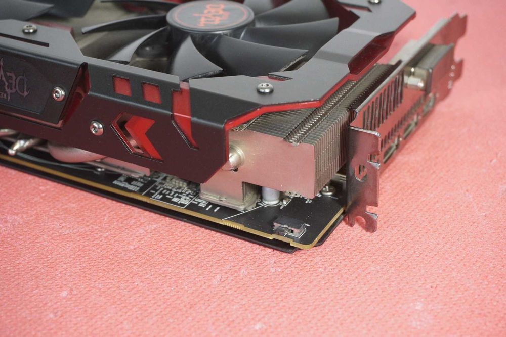Видеокарта RX 580 8GB Red Devil Golden Sample 1425mhz core/ вкл ДДС