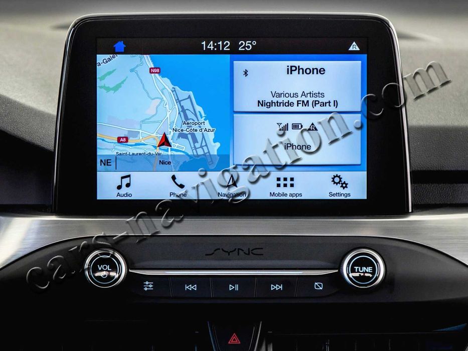 ОРИГИНАЛНА карта за навигация Форд Ford C-Max Focus Galaxy Mondeo Kuga