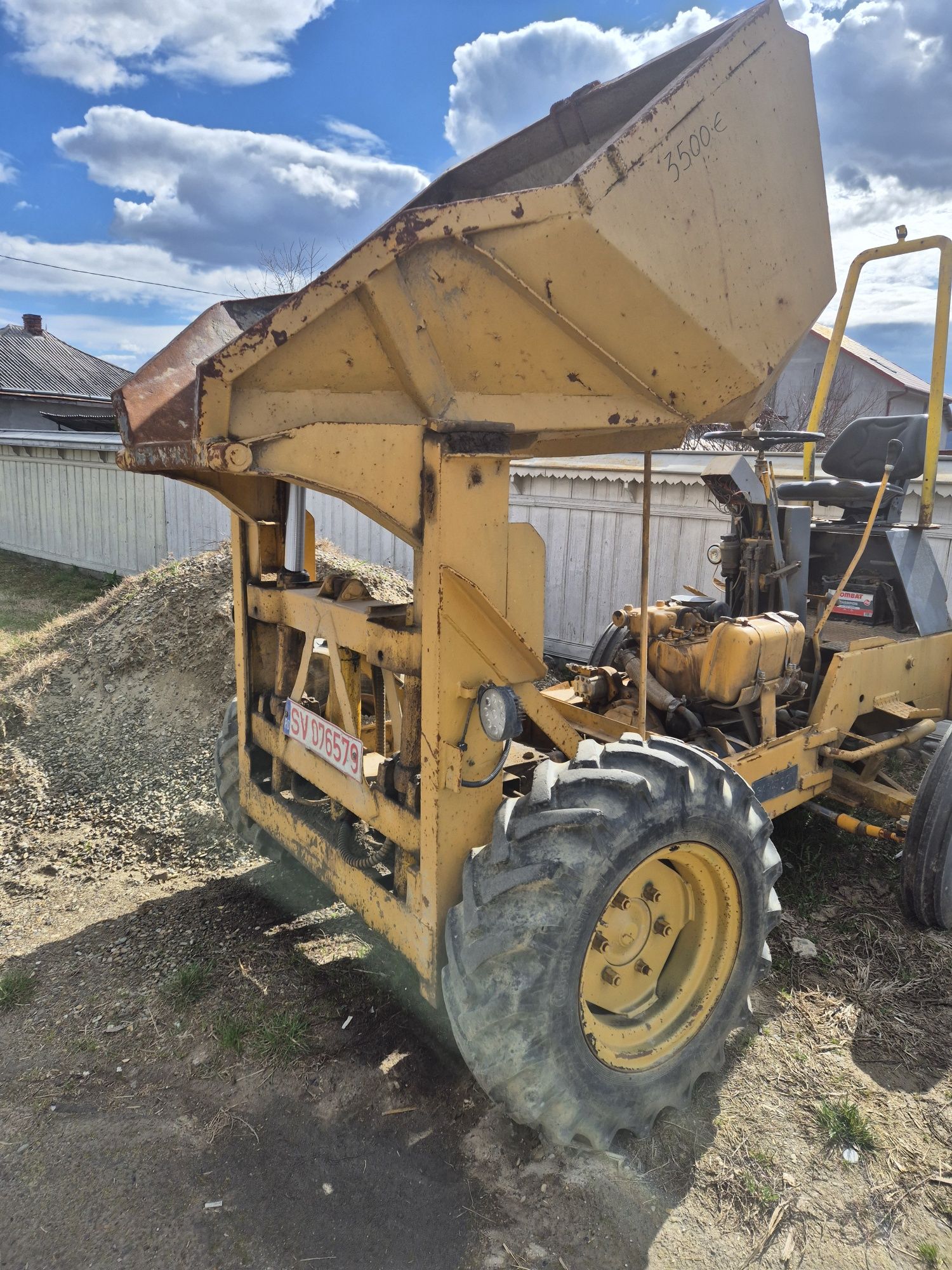 Dumper  de 1 cub