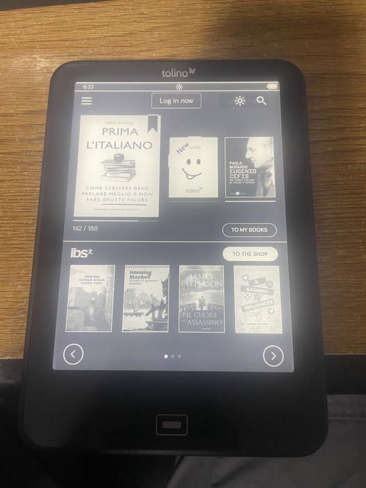 Tolino vision hd exhivalent kindle paperwhite