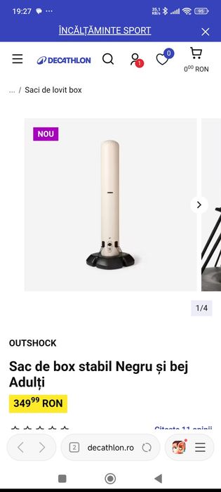 Sac box in stare perfectă