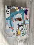 Puzzle mare cu texturi animale acvaticr