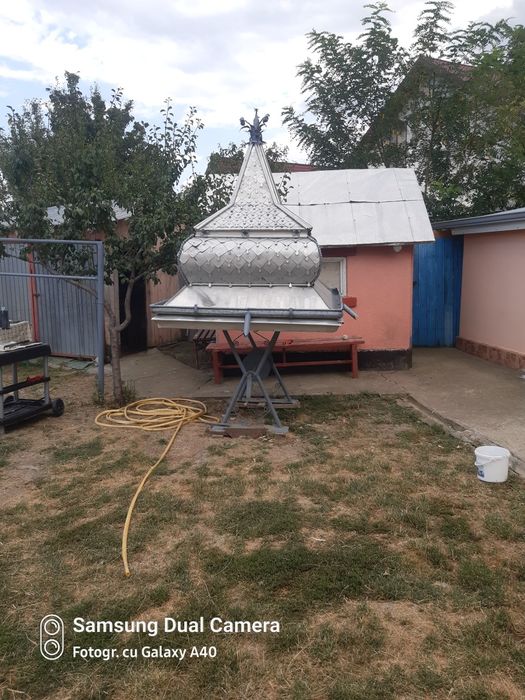 Acoperiș fîntîna 5 piese diam interior 80 cm