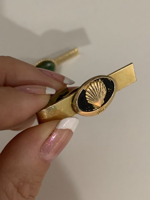 Pin de cravate placate cu aur