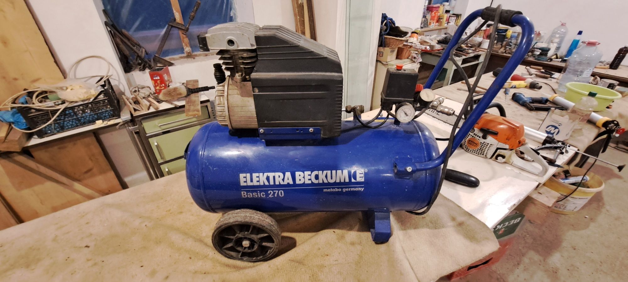 Compresor aer 50l,Metabo