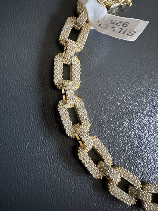 Bratara din argint rodiat auriu!!