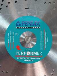 DISC DIAMANTAT PENTAX pentru ciment armat/granit 350mm×22,2