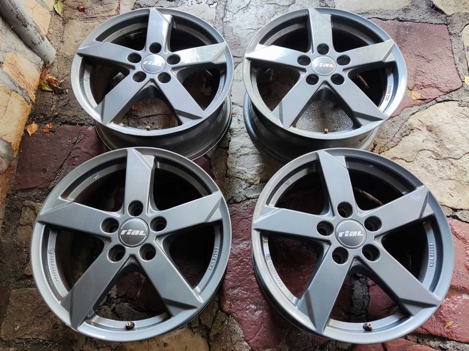5x112 16 цола лети джанти Rial 16 цола 5x112 VW Audi Seat ET50