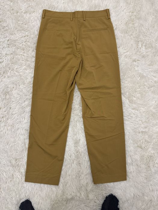 Брюки горчичные Zara