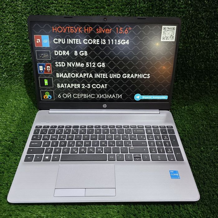Оптом ва донага hp 15s silver i3 1115g4 8gb 512gb