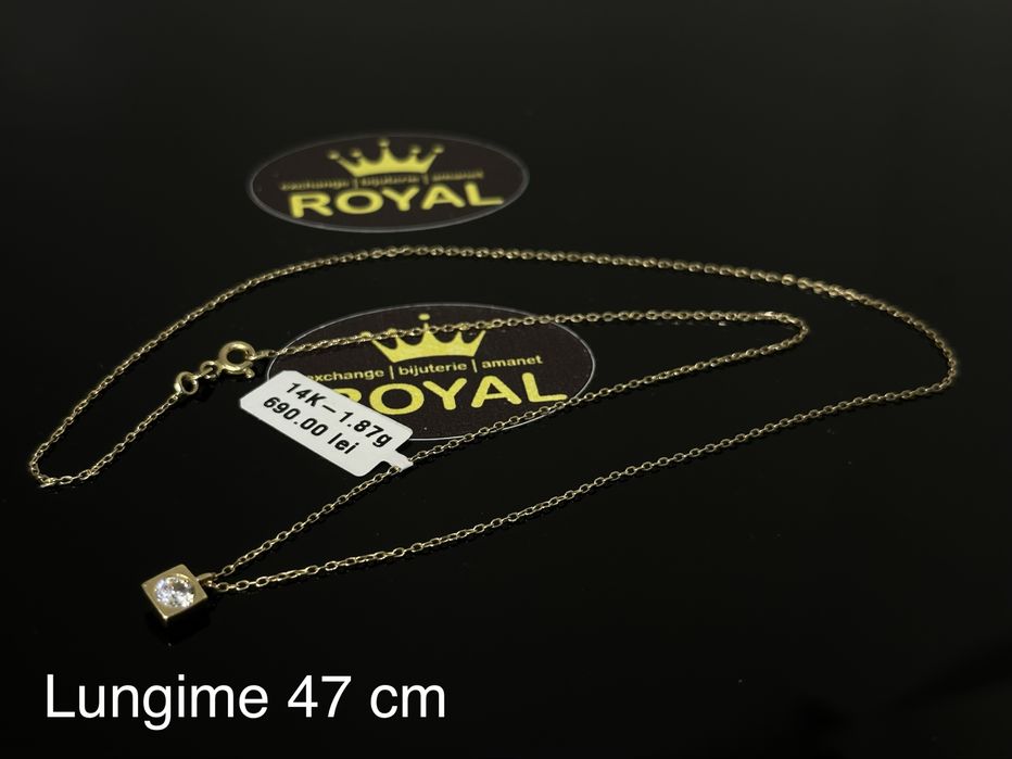 Bijuteria Royal: Lant aur 14k/1.87 gr