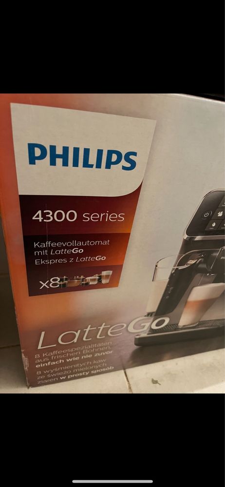 Espressor Philips-LatteGo seria 4300