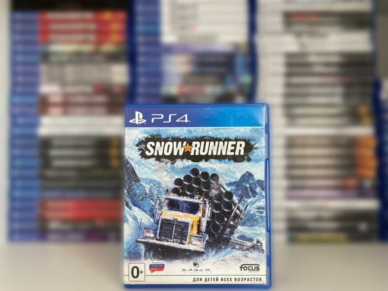 SnowRunner PS4/PS5 СноуРаннер Пс4 Большой Выбор Игр