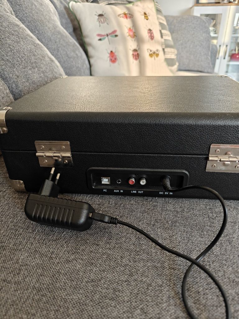 Грамофон Auna Peggy Sue Retro CG USB черен