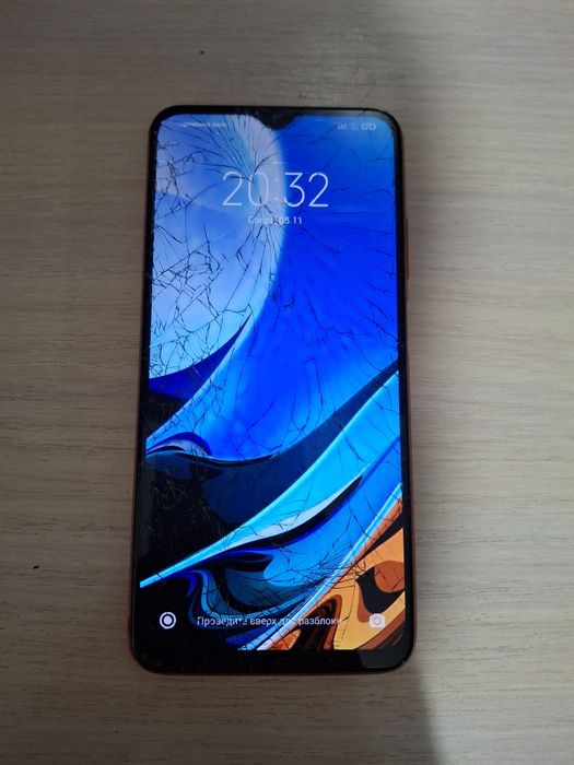 Xiaomi redmi 9t 128гб в нормальном состянии торг есть