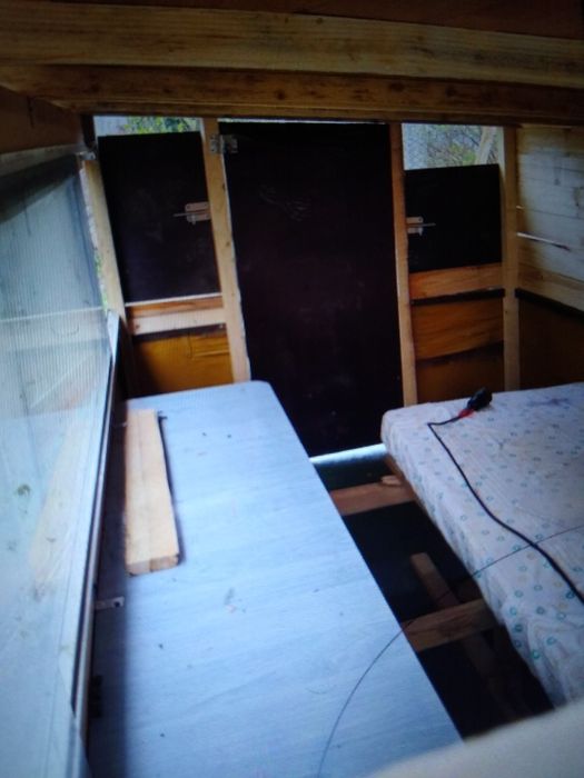 Mini rulota pescar sau camp