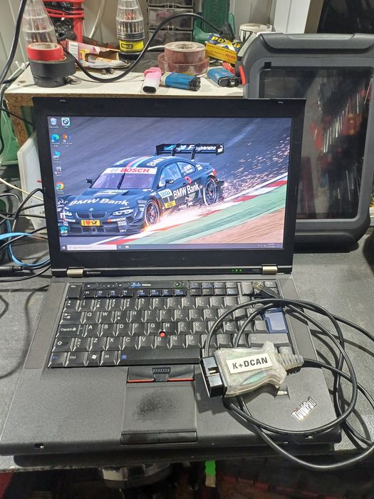 Inpa bmw, tester, diagnoza cu laptop