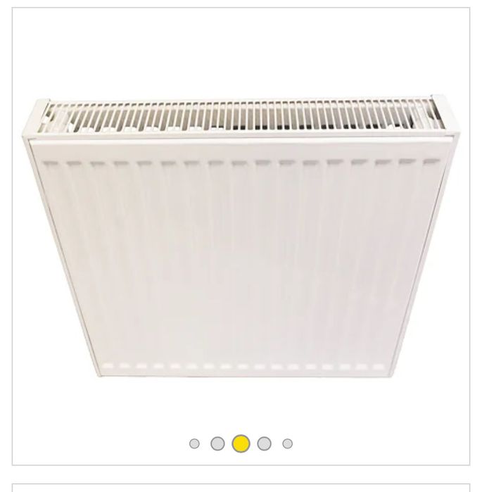 Calorifer otel , 839 W, alb, 600 x 500 mm (L x h)