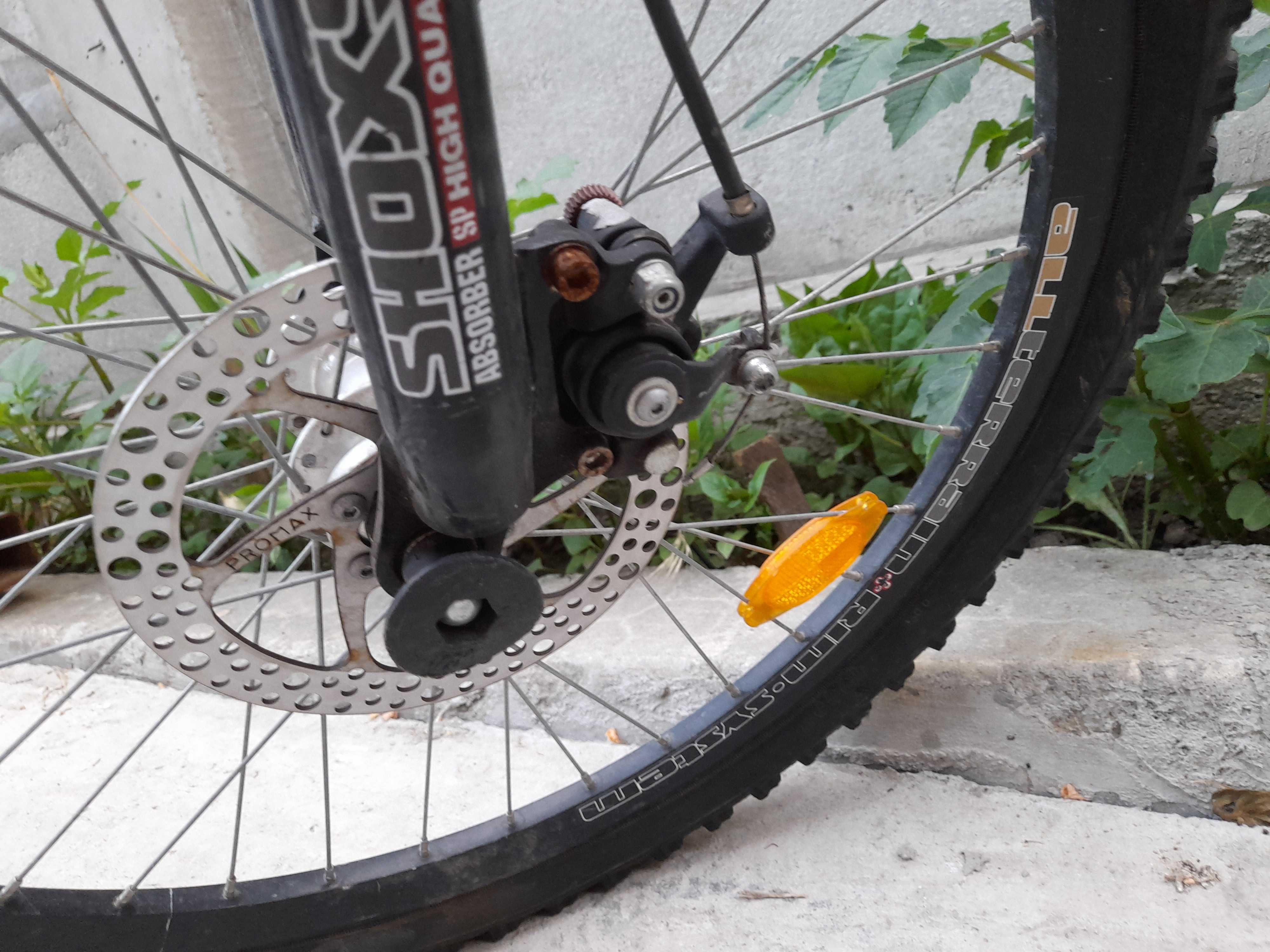 Bicicletă Mckerzie HILL800 full suspension frane pe disk 3-7 viteze