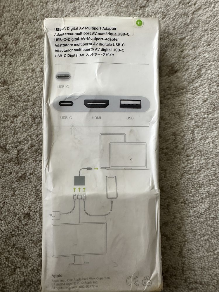 Adaptor Apple multiport AV digital USB-C