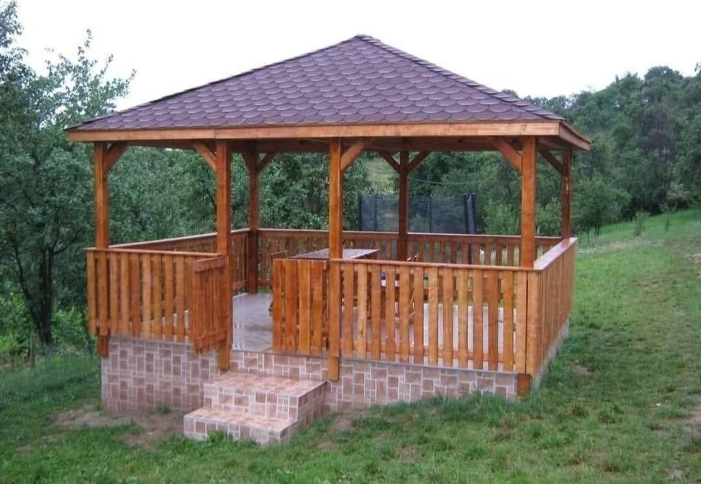 Terase foișoare magazie pergole căsuțe etc