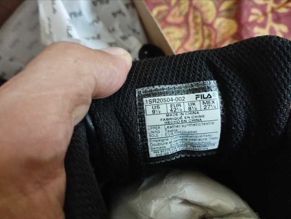 трекинговые кроссовки FILA